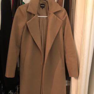 Camel long coat